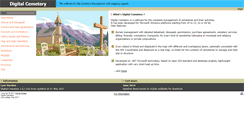 Desktop Screenshot of digitalcemetery.info