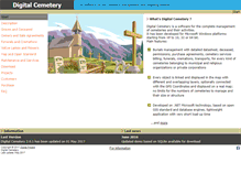 Tablet Screenshot of digitalcemetery.info